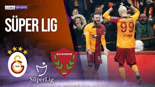 Galatasaray vs Hatayspor  SÜPER LIG HIGHLIGHTS  1132023  beIN SPORTS USA [upl. by Ahsian]