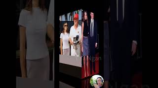 Couple Donald Trump ytangan short shorts melaniatrump donaldtrump trumpswife melania trump [upl. by Arnaud]