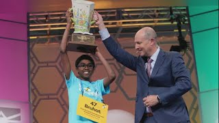 Scripps National Spelling Bee has new champ after lightninground tiebreaker [upl. by Olenolin]