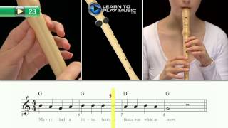 Ex023 How to Play Recorder for Kids  Recorder Lessons for Kids Book 1 [upl. by Hortensa759]