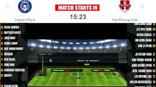 Sabah vs Hai Phong Live Streaming  Afc Cup  Hai Phong vs Sabah Live [upl. by Sigfried]