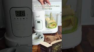 How to Make Baby Puree with Our Baby Food Maker？ grownsy babymusthavesfoodprocessor [upl. by Lattimer]