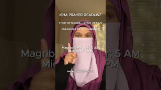 Isha prayer has a deadline [upl. by Jorin191]