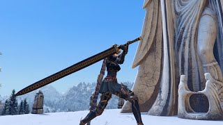 Skyrim Mods Dec 2023 New Katana Animations WoLong LongSword New Statue of Kynareth [upl. by Edette]