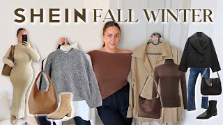 SHEIN FALL HAUL 2024  Must Have Fall Basics Fall Outfit Ideas amp Black Friday Deals [upl. by Wilmar]