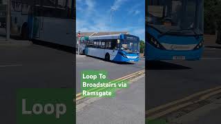 Loop to Broadstairs tfl bus [upl. by Nnaeitak136]