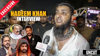 UNCUT  Nadeem Khan  Exclusive Interview  Salman Khan Shah Rukh Khan Baba Siddique Lawrence [upl. by Amoritta]