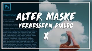 Alter MaskeVerbessernDialog in Photoshop [upl. by Groveman]