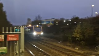 halloween trainspotting at low moor station cleckheaton [upl. by Acyre859]