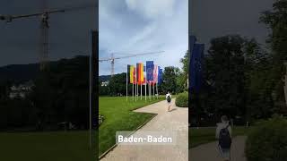 Beautiful City of BadenBaden in South of Germany badenbaden badenwuerttemberg [upl. by Fagaly]