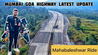 Mumbai goa highway latest update  nh 66  pen to poladpur  mahabaleshwar ride [upl. by Doak]