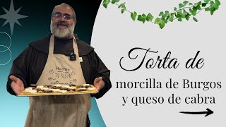 Torta de morcilla de Burgos y queso de cabra [upl. by Hartmann]