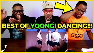 Best of Yoongi Dancing Compilation REACTION [upl. by Caldwell464]