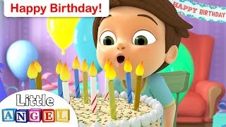 Happy Birthday Song for Children  We Are The Princesses More Kids Songs by Little Angel [upl. by Anohs627]