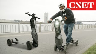 Dragonfly DFX Hands On 4Wheel Electric Sport Scooter [upl. by Nageek]