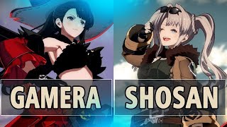 GBVSR🔥Gamera Beatrix Vs Shosan Zeta Crimson Bomber🔥 High Level Gameplay [upl. by Mikal658]