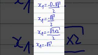 quadratic equation 035 maths mathwithoutwords math exam quadratic equation solve trinomial [upl. by Gabi652]