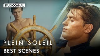 Best of Alain Delon in PLEIN SOLEIL  Part 1 with English Subtitles [upl. by Ettena]