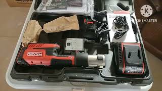 Anythinggas unboxing of the RIDGID RP 351 Standard Press Tool [upl. by Baiel]