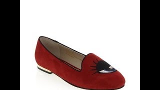 Rara Avis by Iris Apfel Suede Wink Smoking Loafer [upl. by Salomo711]