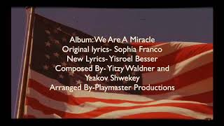 Yaakov shwekey we love America WE WONT FORGET [upl. by Lonna106]