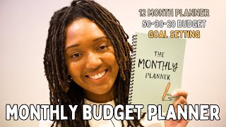 A MONTHLY PERSONAL FINANCE Planner  503020 Budgeting  Monthly Goal Setting  Etsy Shop [upl. by Bridget]