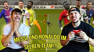 RONALDO amp MESSI IN EINEM TEAM FIFA CHALLENGE [upl. by Nydia]