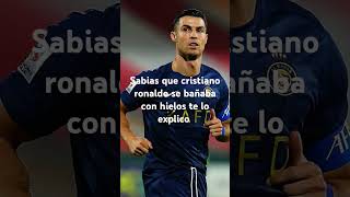 music sabias que Cristiano Ronaldo se bañaba con hielos [upl. by Elfie]