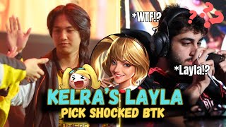 Kelras INSANE Layla Play Shocks BTK and Secures Game 1 in Best Of 3 [upl. by Croner]