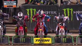 2017 Monster Energy Supercross Finals 450SX Main in Las Vegas NV [upl. by Onairam]