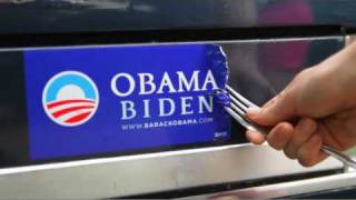 Obama Bumper Sticker Removal Kit  Available at BSRemovalcom  feat Brad Stine [upl. by Marela]