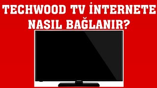 Techwood TV İnternet Bağlantısı Nasıl Yapılır [upl. by Yrrem]