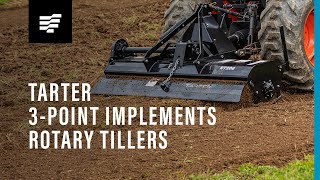 TARTER 3Point Rotary Tillers [upl. by Nelra350]