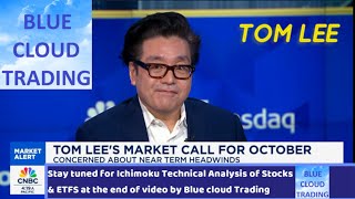 TOM LEES MARKET CALL FOR OCTOBER [upl. by Flessel748]