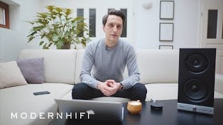 Raumfeld mit Echo Dot verbinden und Amazon Music per Alexa starten – so einfach gehts  MODERNHIFI [upl. by Ailisec]