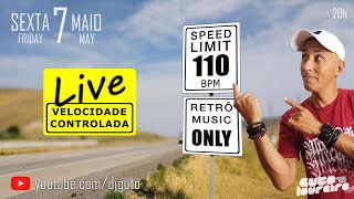 LIVE  GUTO LOUREIRO  RETRÔ MIX  VELOCIDADE CONTROLADA  Só até 110 BPM [upl. by Bridie]