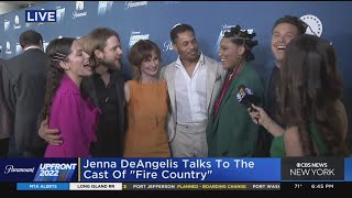 CBS2s Jenna DeAngelis speaks with stars of CBS drama quotFire Countryquot [upl. by Sheryl325]