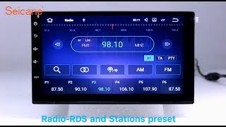 2 Din Universal Radio for NISSAN TOYOTA GPS Navigation Stereo Upgrade Support 3G 4G WIFI [upl. by Adaiha578]