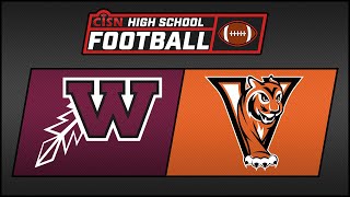 2024 CIML Football Waterloo West vs WDM Valley [upl. by Traggat200]