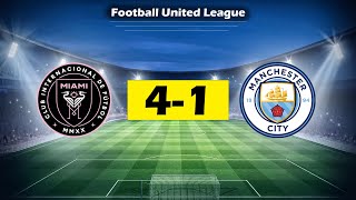 Miami  Manchester City 41 [upl. by Aschim]