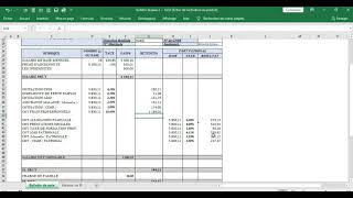 Bulletin de paie Excel  Méthode de calcul [upl. by Aneehsirk]