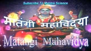 What is Matangi Mahavidya  Significance Dhyan amp Mantra [upl. by Annia]