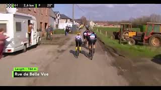 Le Samyn des Dames 2024 Women Elite final 15km [upl. by Linzer]