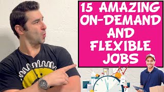 15 Gig Economy Jobs and Flexible Jobs like Uber and Lyft Make Your Own Hours Great Pay and More [upl. by Halimaj218]