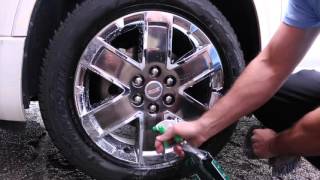 Safe Wheel Chrome Wheel Cleaner  Lanes Car Products [upl. by Sura]