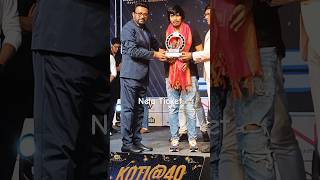 Yasaswi Kondepudi Felicitated by Koti at Koti40 musical world tour koti rajkoti yasaswikondepudi [upl. by Dorej]