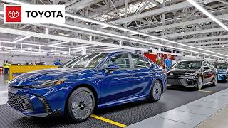 Toyota Camry production in US [upl. by Ardisi]