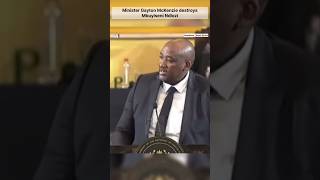 Minister Gayton McKenzie destroys Mbuyiseni Ndlozi 😅 South African Parliament [upl. by Ejroj]