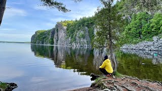 Bon Echo Provincial Park  Camping and kayaking [upl. by Deer]