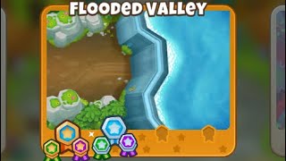 Btd6 flooded valley military only [upl. by Yearwood]